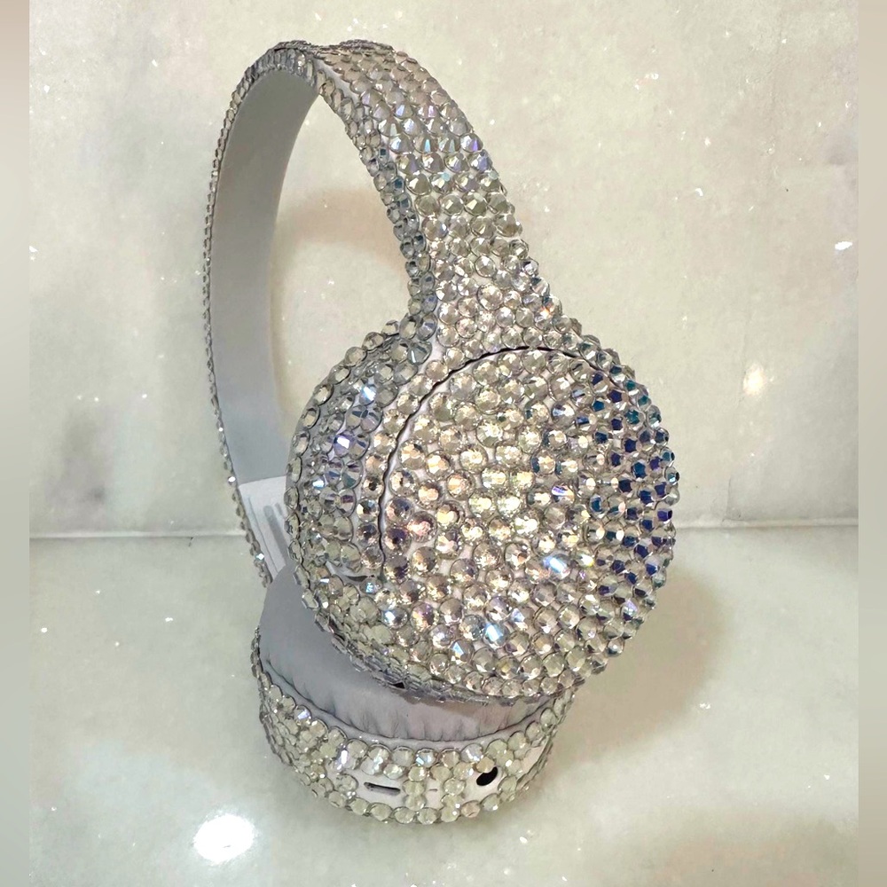 Custom Rhinestone Wireless Headphones for Kids!